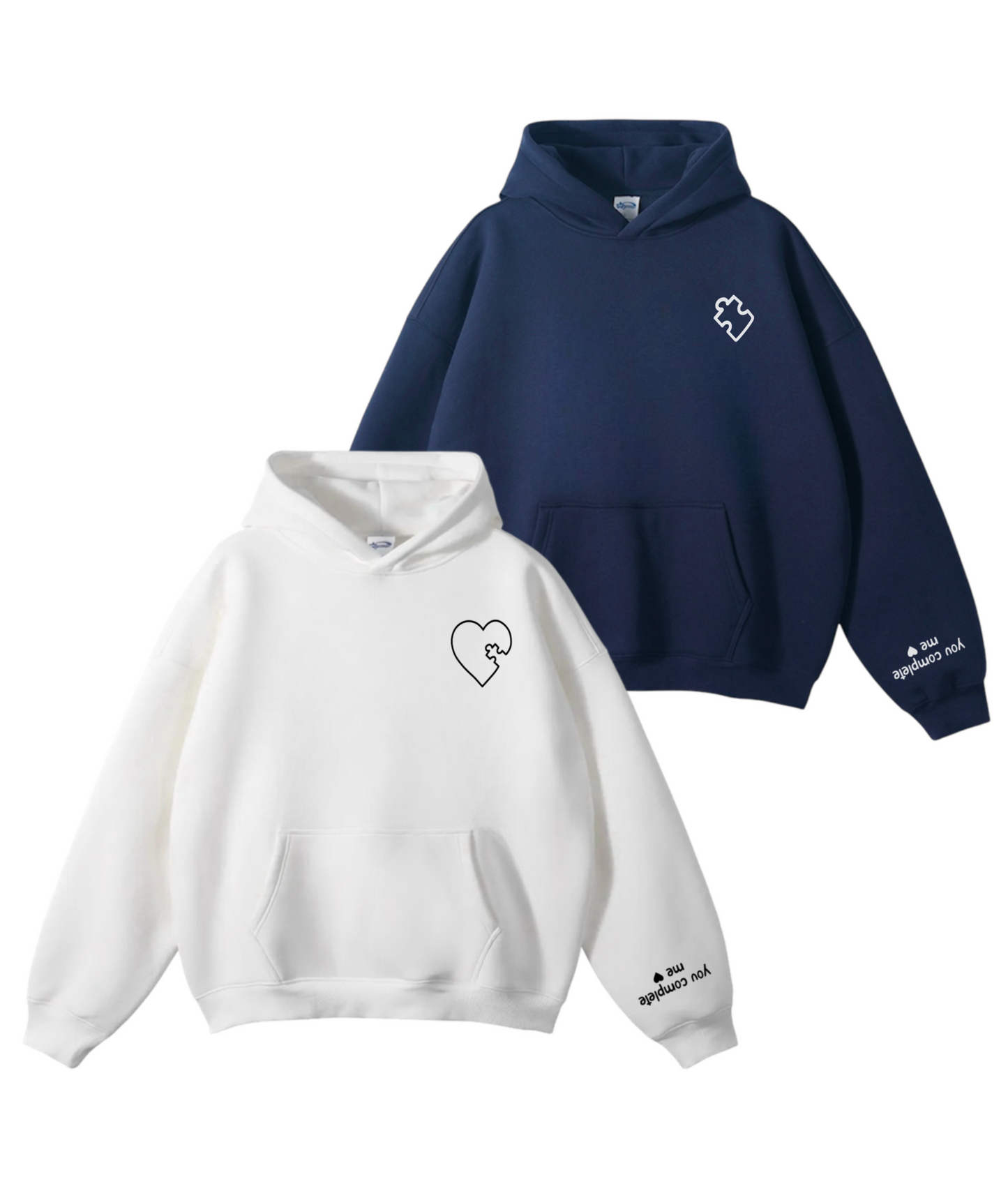 You completed me hoodies