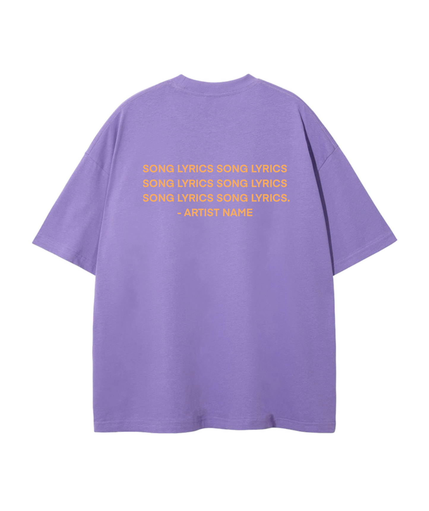 Song lyrics T-shirt