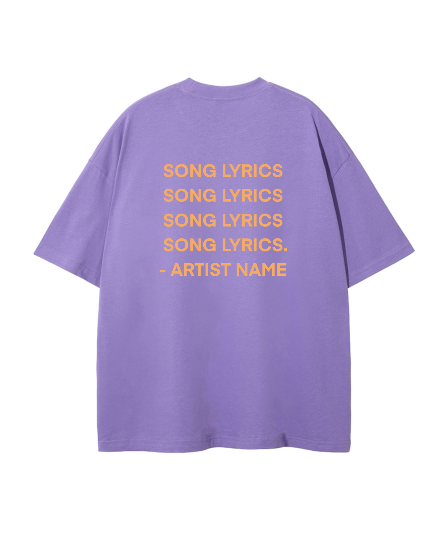 Song lyrics T-shirt