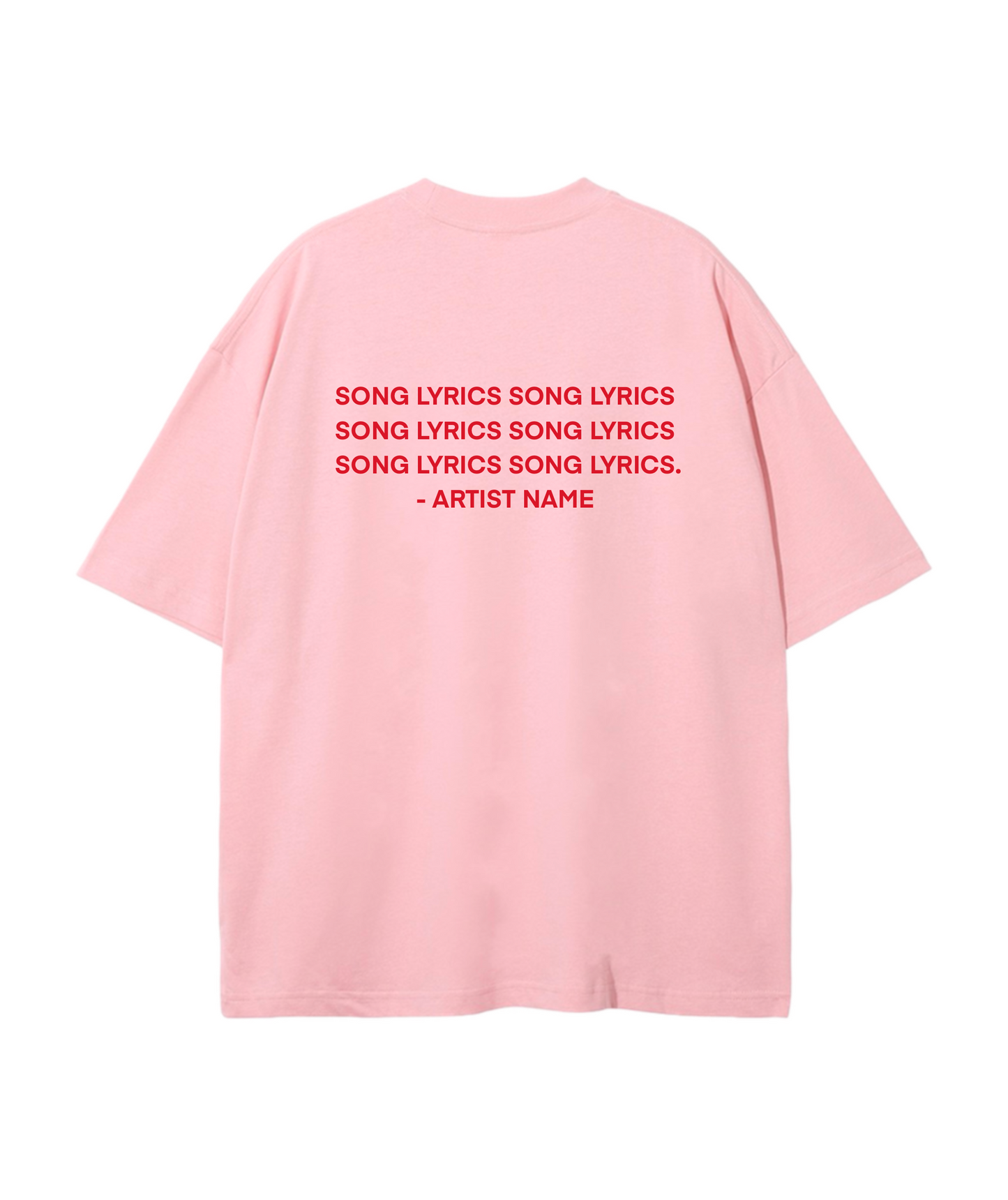 Song lyrics T-shirt