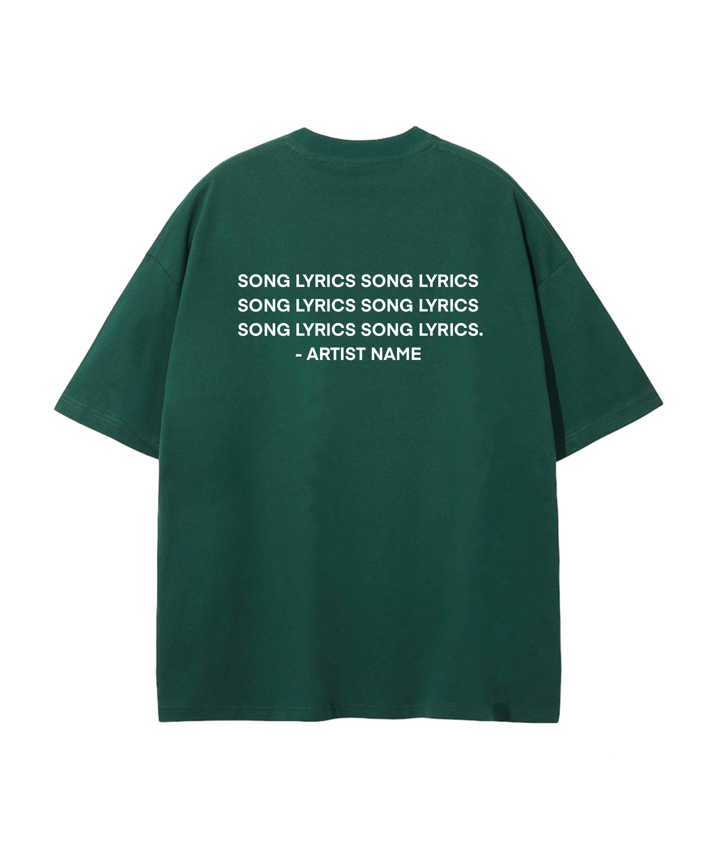 Song lyrics T-shirt