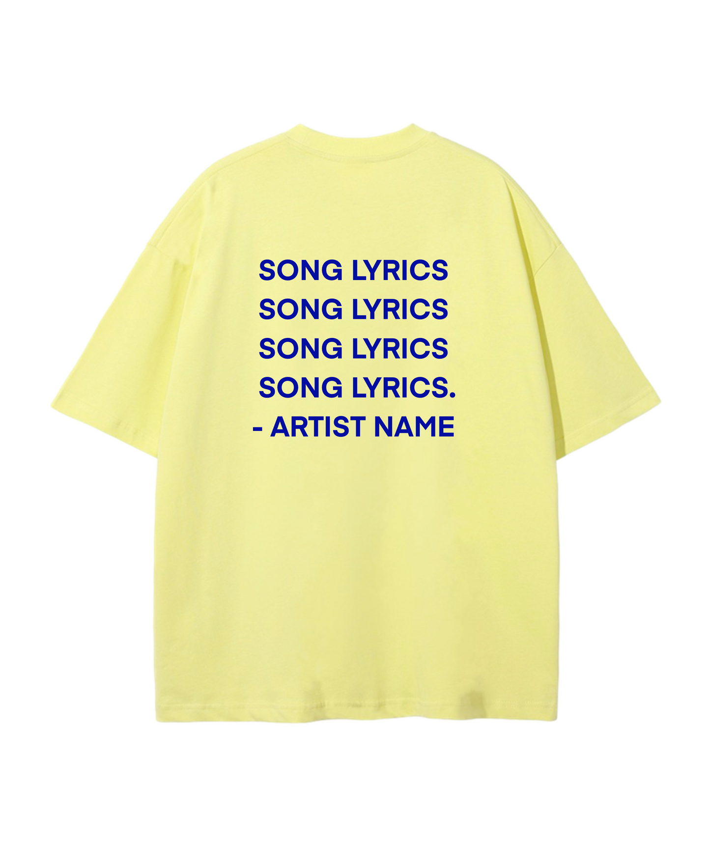 Song lyrics T-shirt