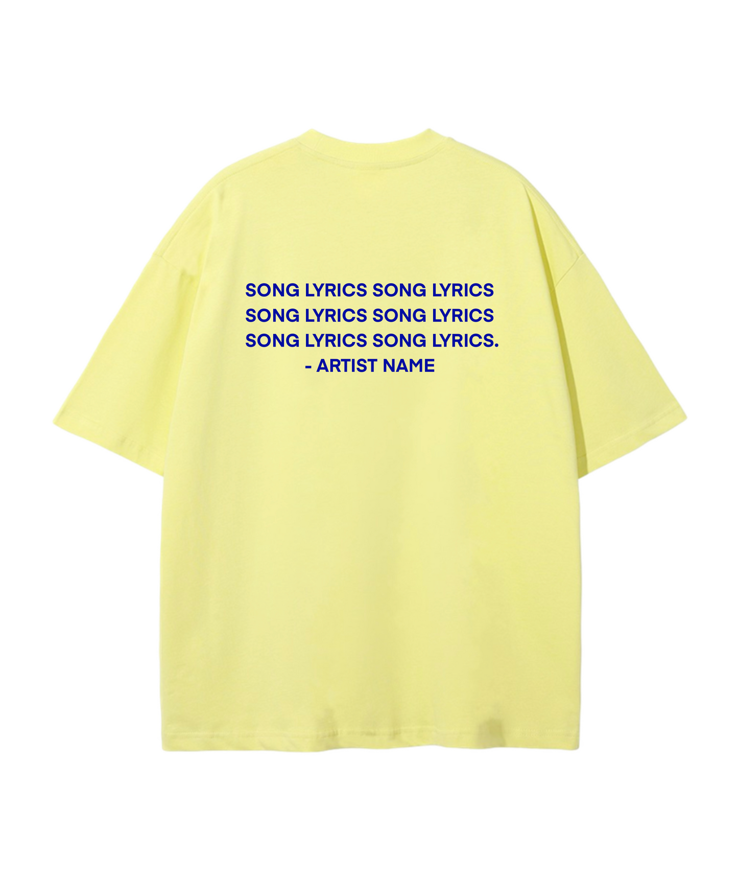 Song lyrics T-shirt