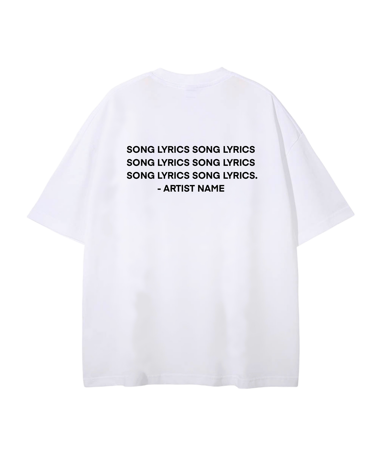 Song lyrics T-shirt