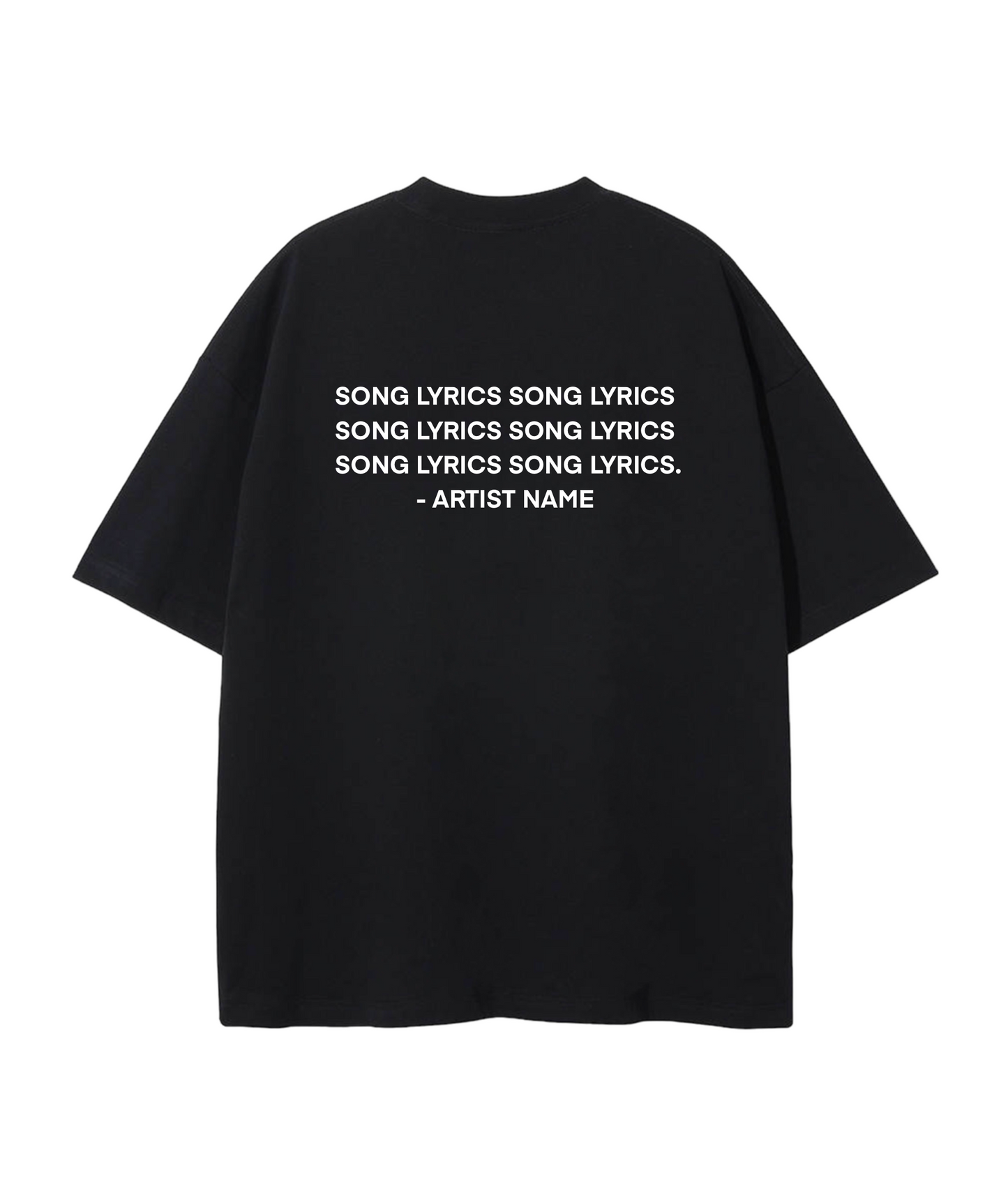 Song lyrics T-shirt