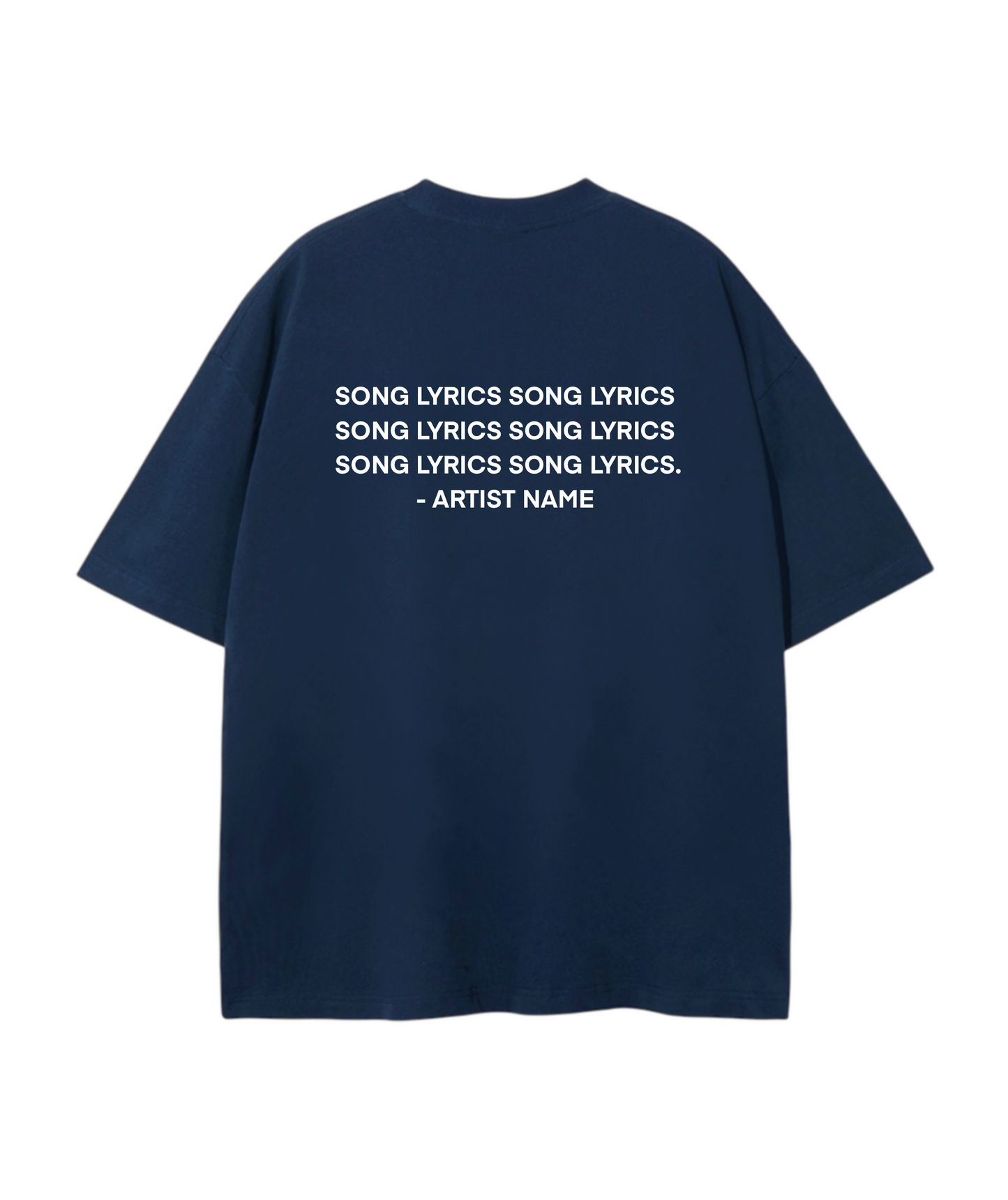 Song lyrics T-shirt