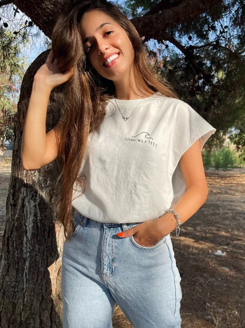 YWF sleeveless T-shirt